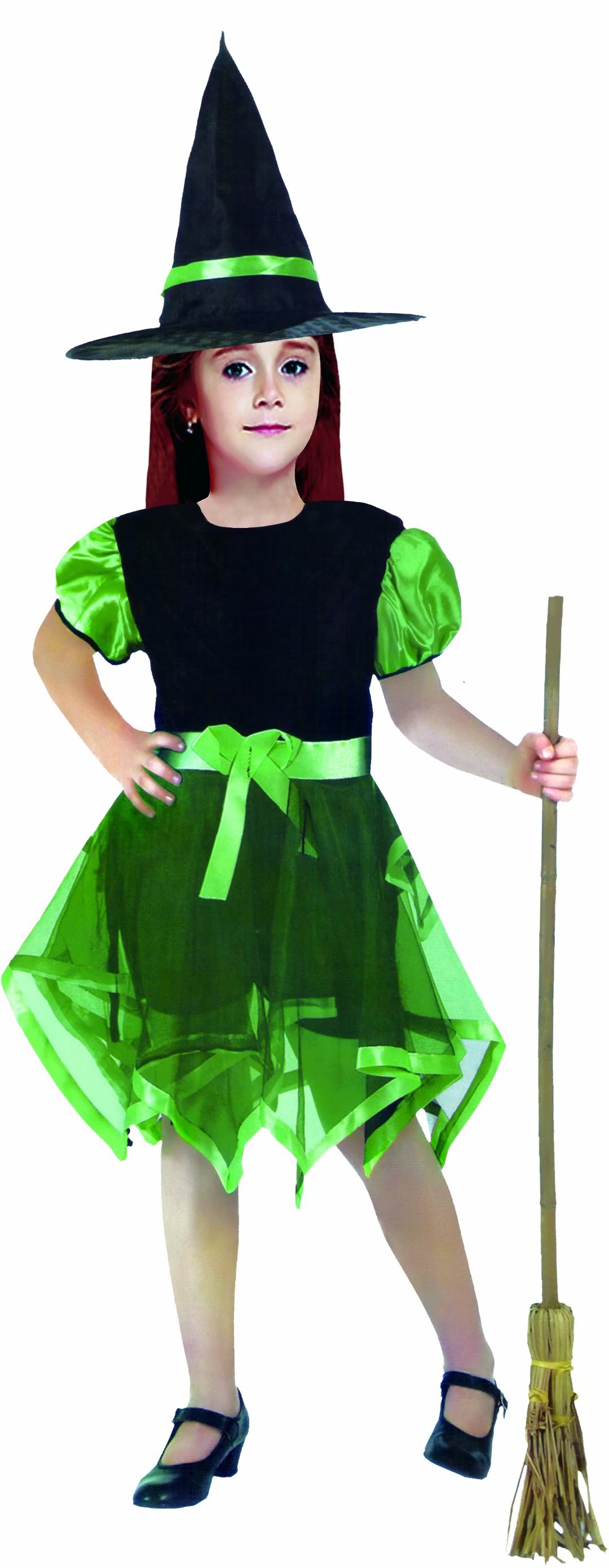 Children's performance costumes, Halloween witch dress performance costumes details Picture