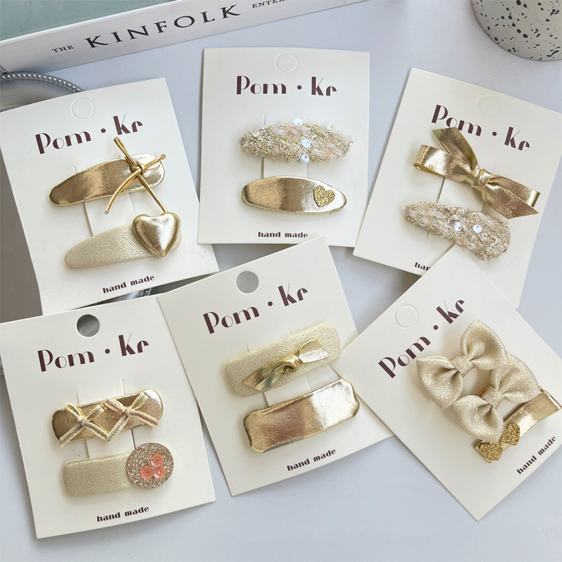 发夹/发饰/创意饰品/鲨鱼夹/夹子白底实物图