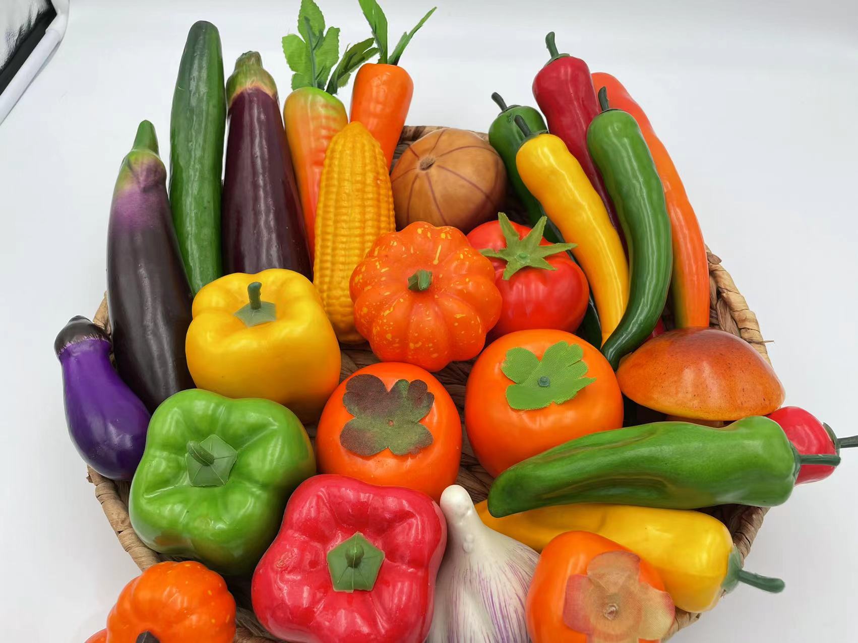 微景观盲盒仿真小水果模型 礼品装饰工艺品 防真塑料水果泡沫制品 食物工艺品仿真果蔬摆设细节图