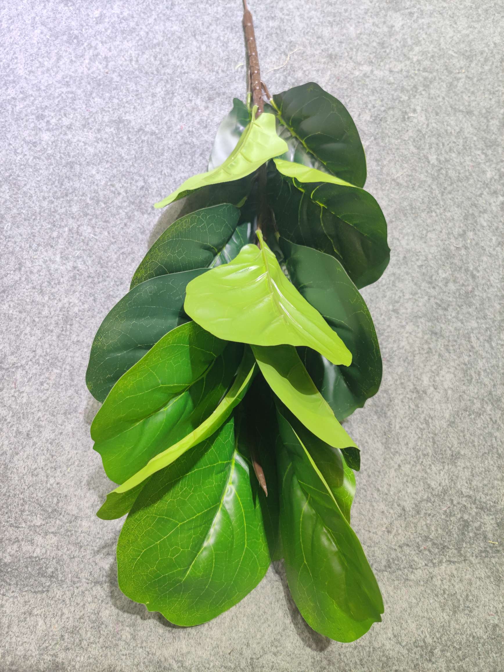 Wholesale of artificial plant artificial leaves, office and home artificial leaf DIY background wall decoration detail image 2