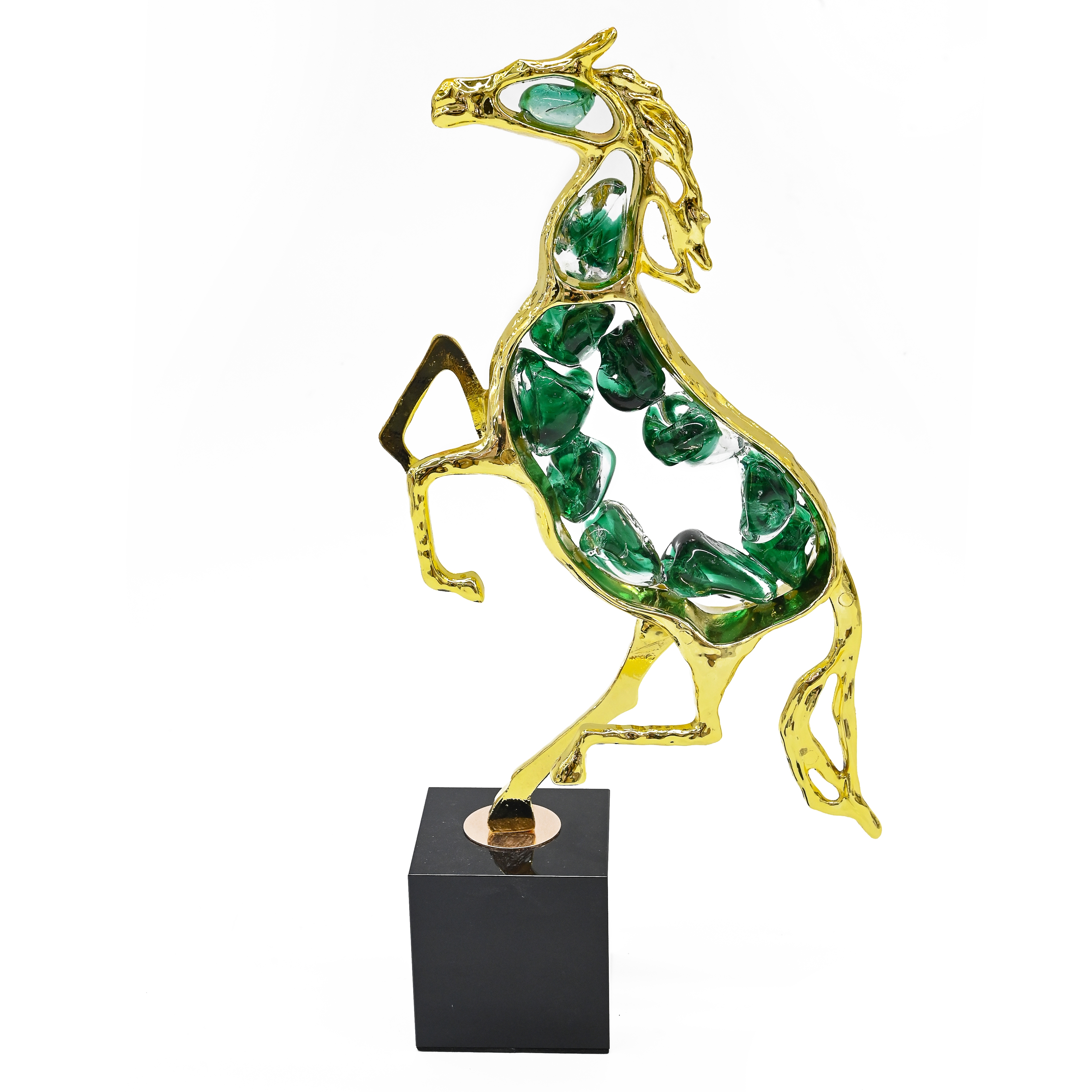 人参如意创意轻奢摆件客厅酒柜玄关电视柜珐琅彩装饰品结婚礼物详情3