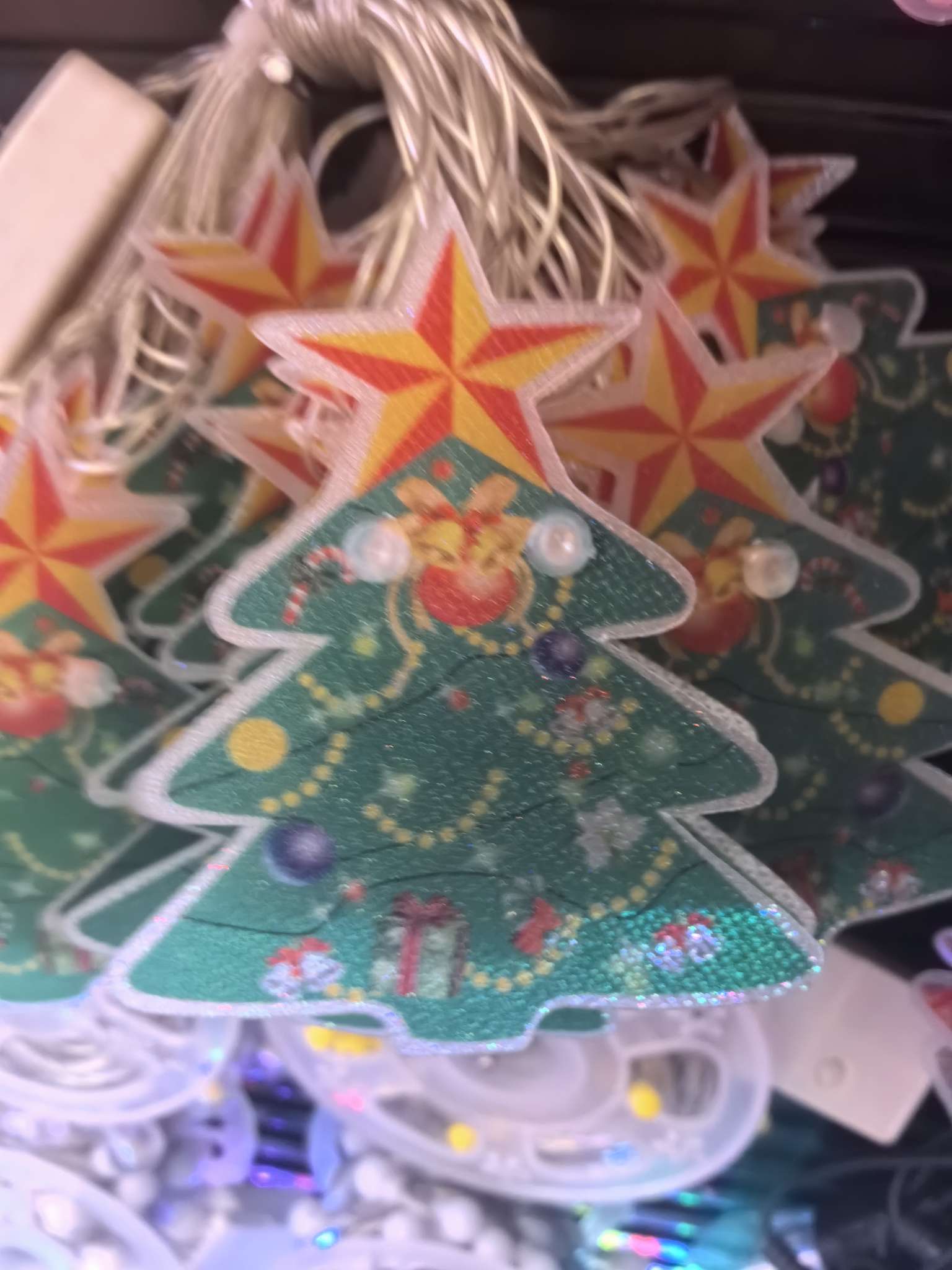 LED灯串 玫瑰树形发光装饰灯 室内照明灯饰 摆地摊热销结婚庆典用品 圣诞节日详情图5