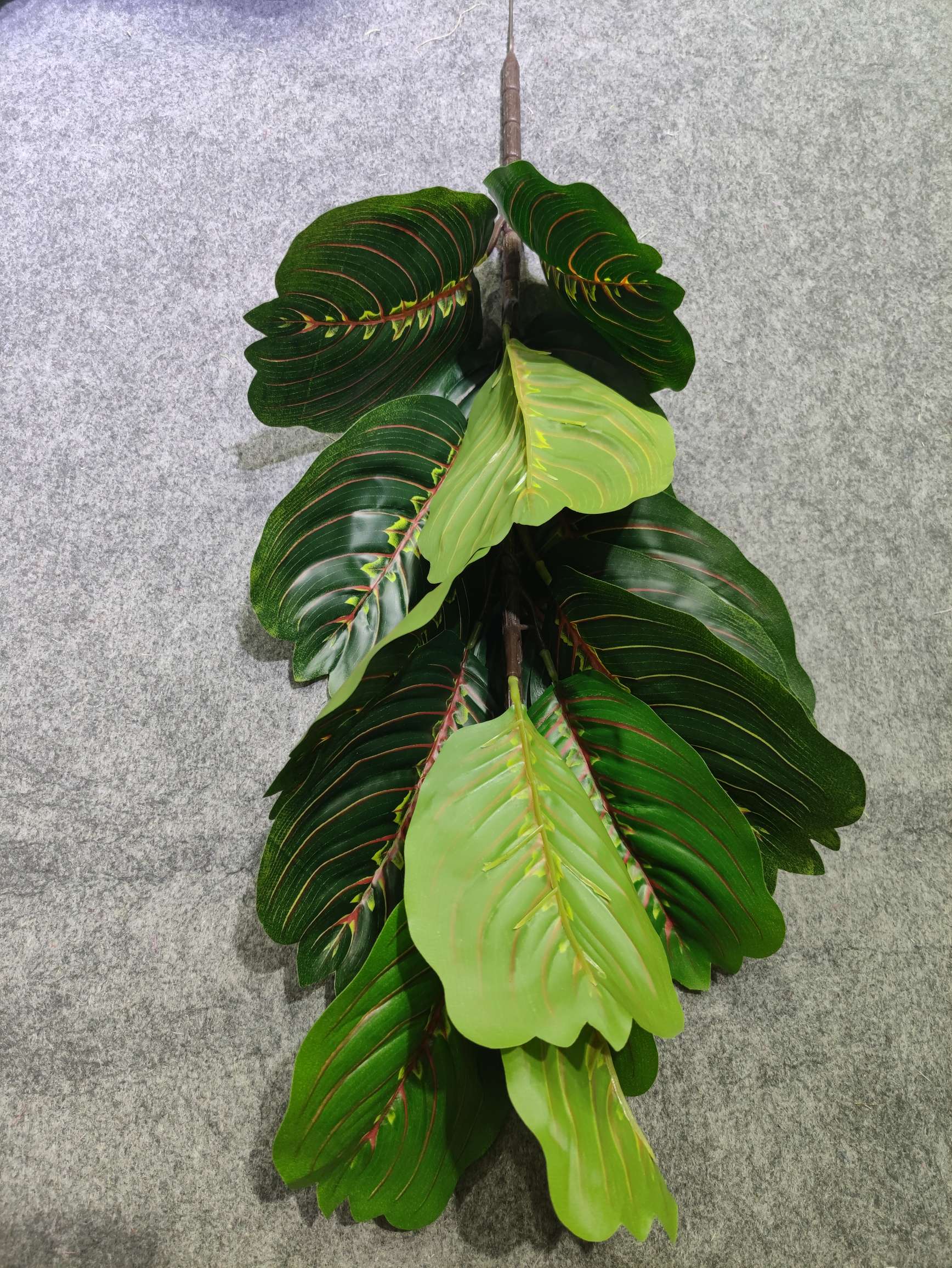 Wholesale of artificial plant artificial leaves, office and home artificial leaf DIY background wall decoration detail image 3