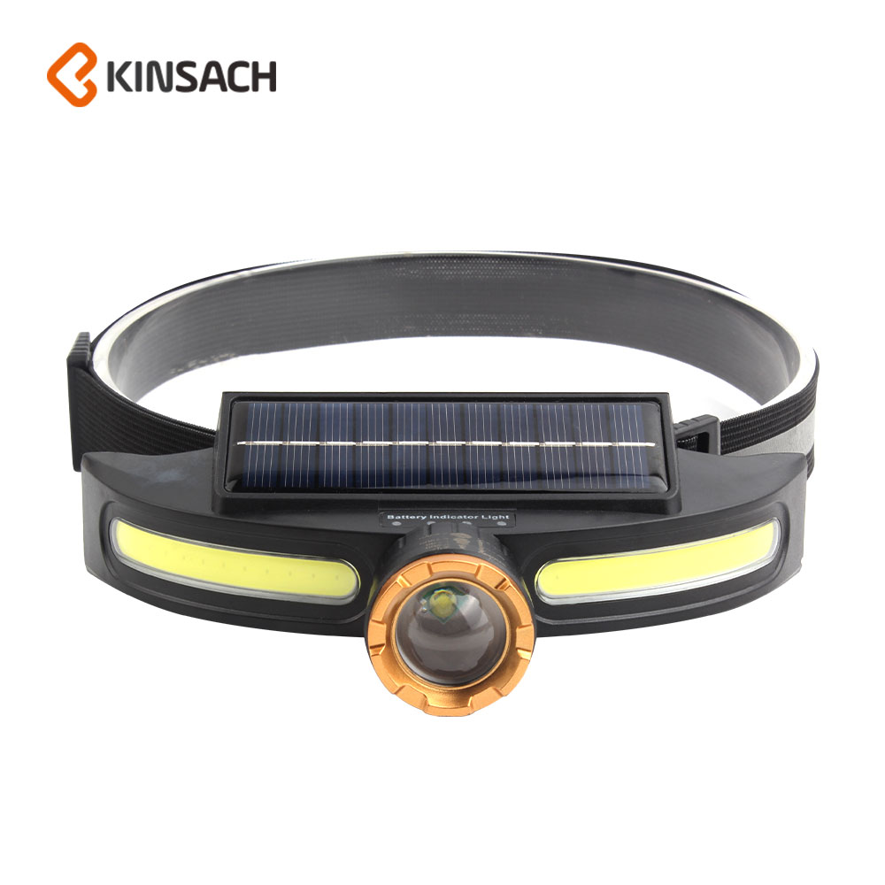 KINSACA星之源太阳能伸缩款头灯