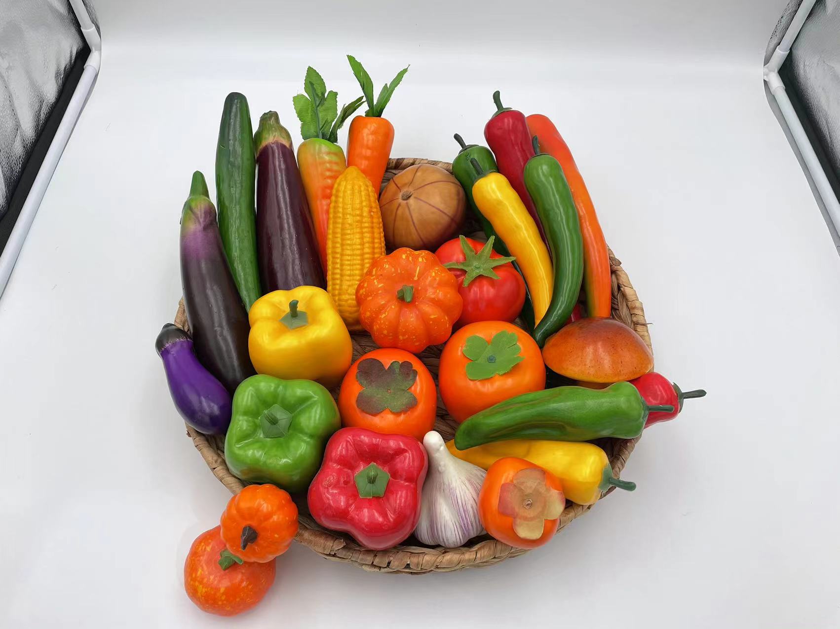 微景观盲盒仿真小水果模型 礼品装饰工艺品 防真塑料水果泡沫制品 食物工艺品仿真果蔬摆设产品图