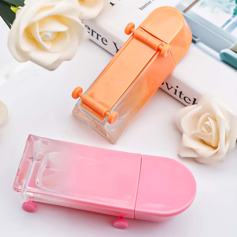 厂家直销30ml香水瓶滑板型瓶身喷色按压式喷头瓶底加厚空瓶细节图