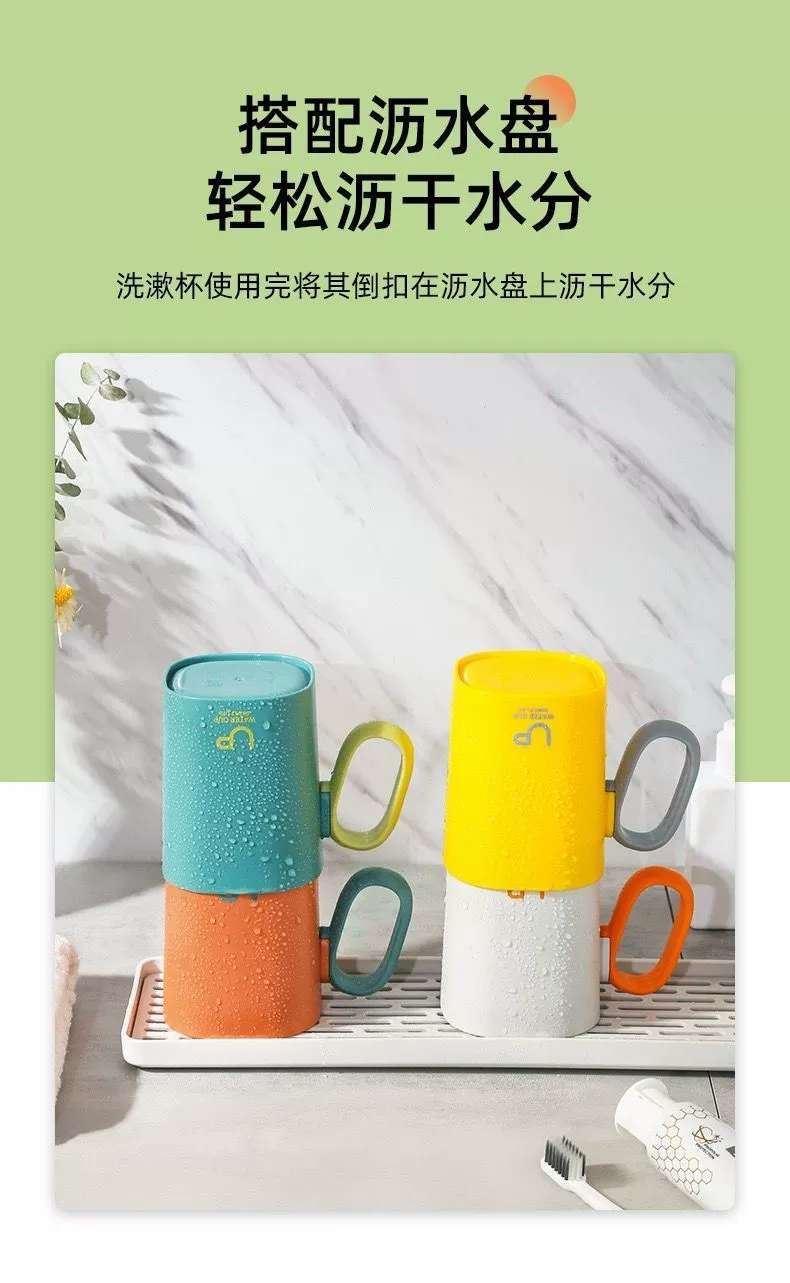 W59-WD8849 Iridescence Mouthwash Cup, high appearance level mouthwash cup, couple's washbasin cup, light luxury and simple Brushing Cup, toothbrush cup detail image 4