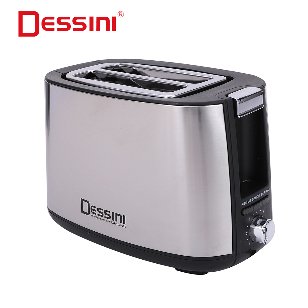 Dessini's Easy-To-Use 2 Slice Pop-Up Bread Toaster Grill Bread Toaster details Picture