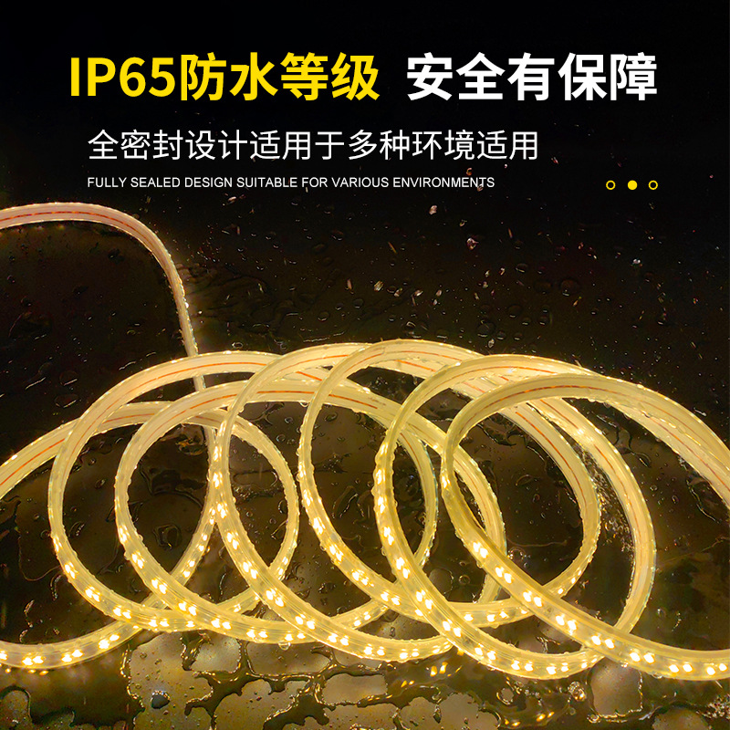 Led Light With 5730 High Voltage Municipal Engineering Tower Crane Construction Site Three Rows Double Rows Super Bright Waterproof Silicone Light With Led Light details Picture