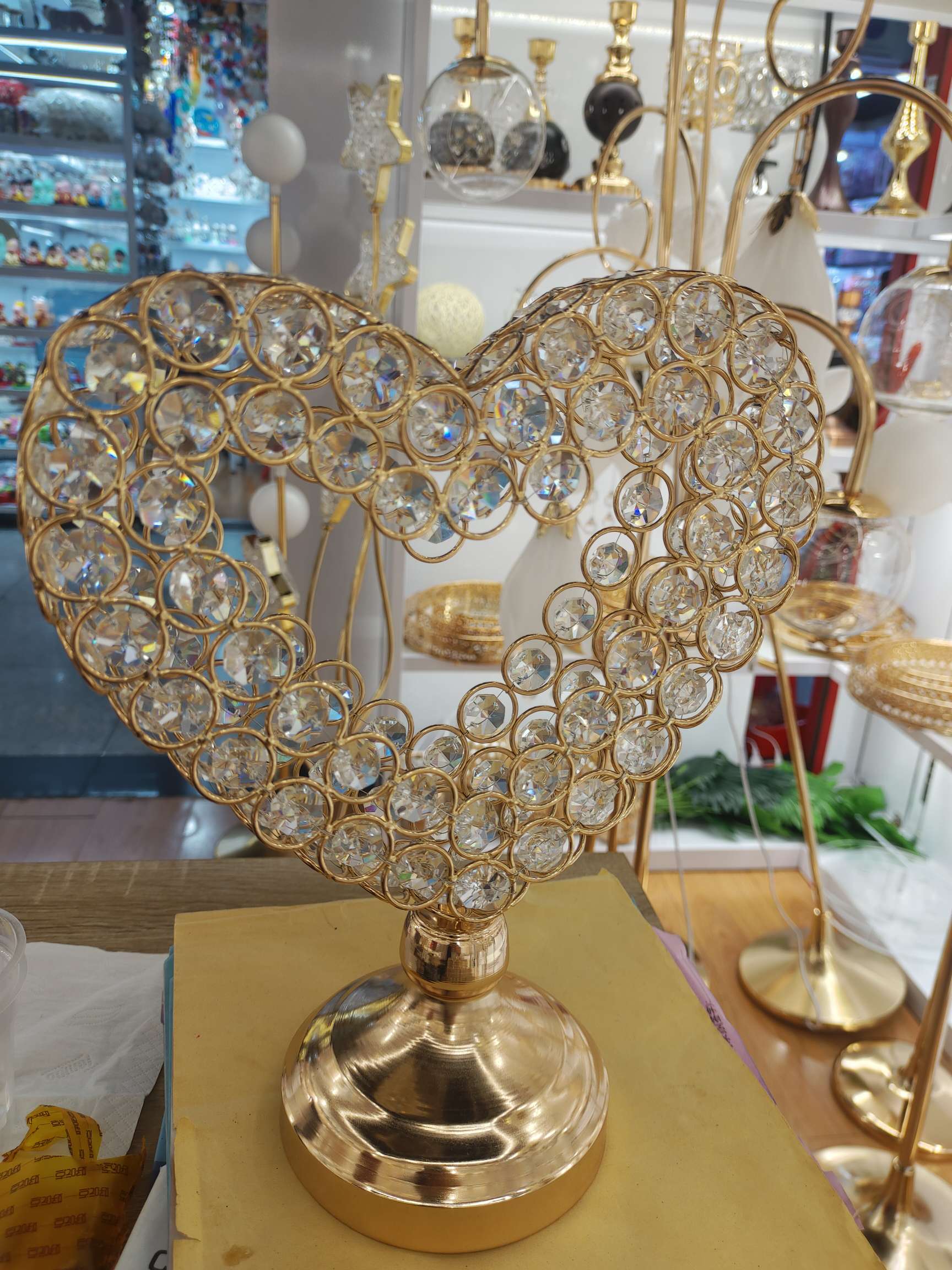 Crystal Crystal Crystal Glass Ornaments