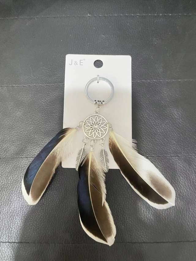 捕梦网挂件白底实物图