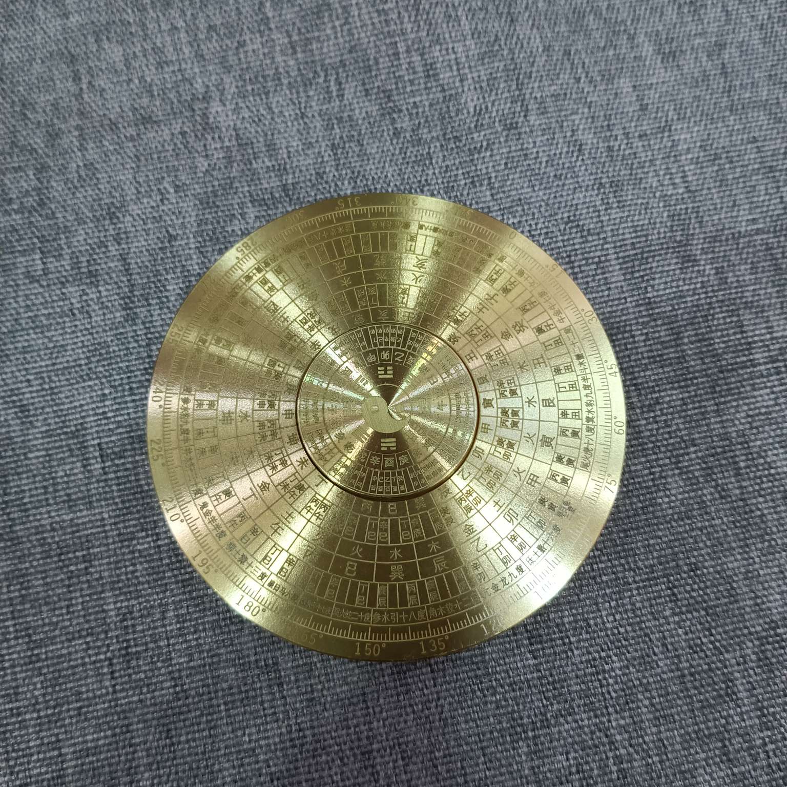 Compass, rotating handle, compass, multi-axis rotating copper compass, octagonal comprehensive compass detail image 4
