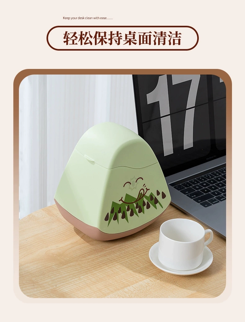 X22-3310 Desktop trash can, a detachable and washable trash can for home use in dormitories, bedrooms, offices, and vehicles detail image 6