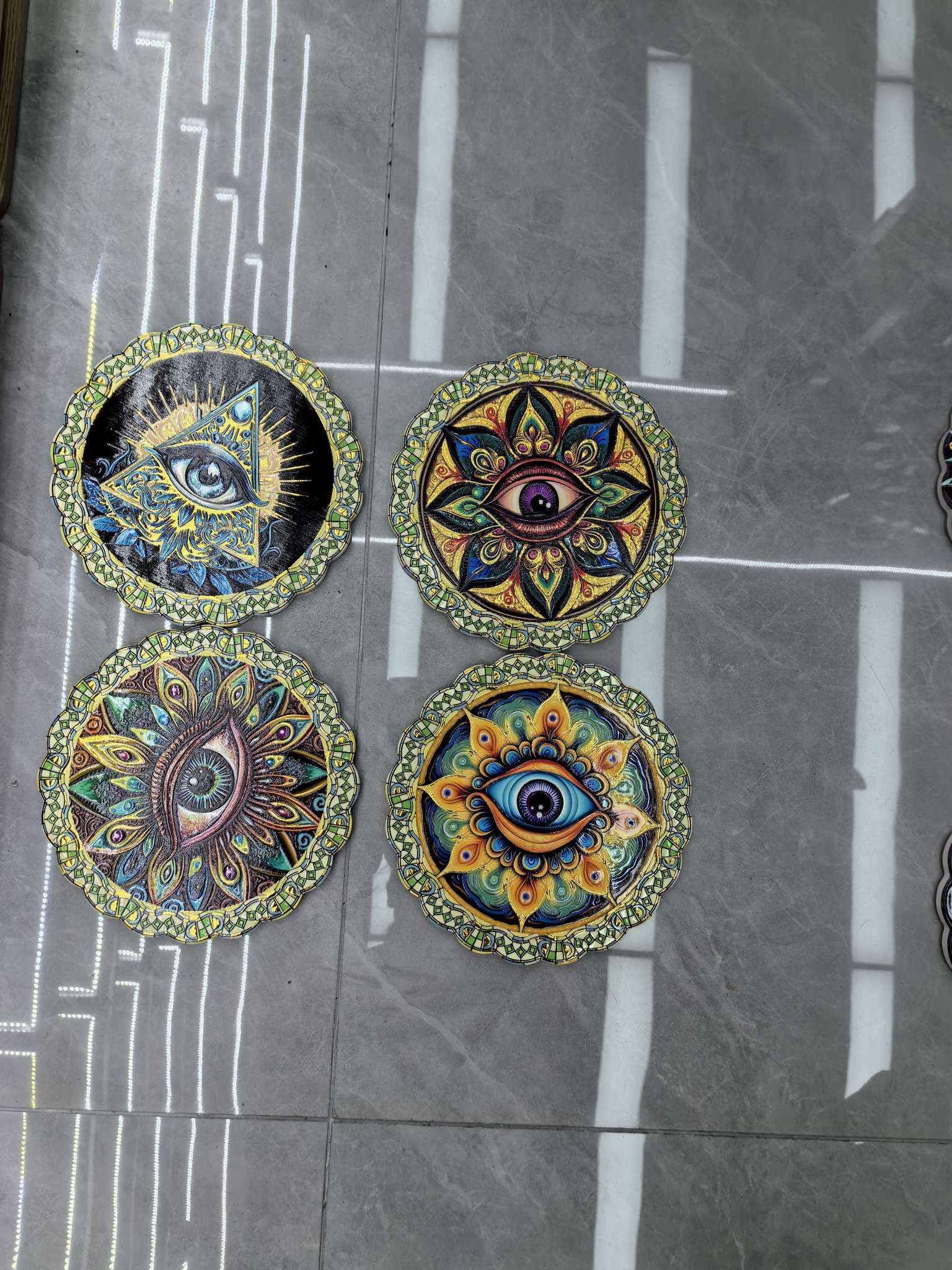 陶瓷工艺品 眼睛