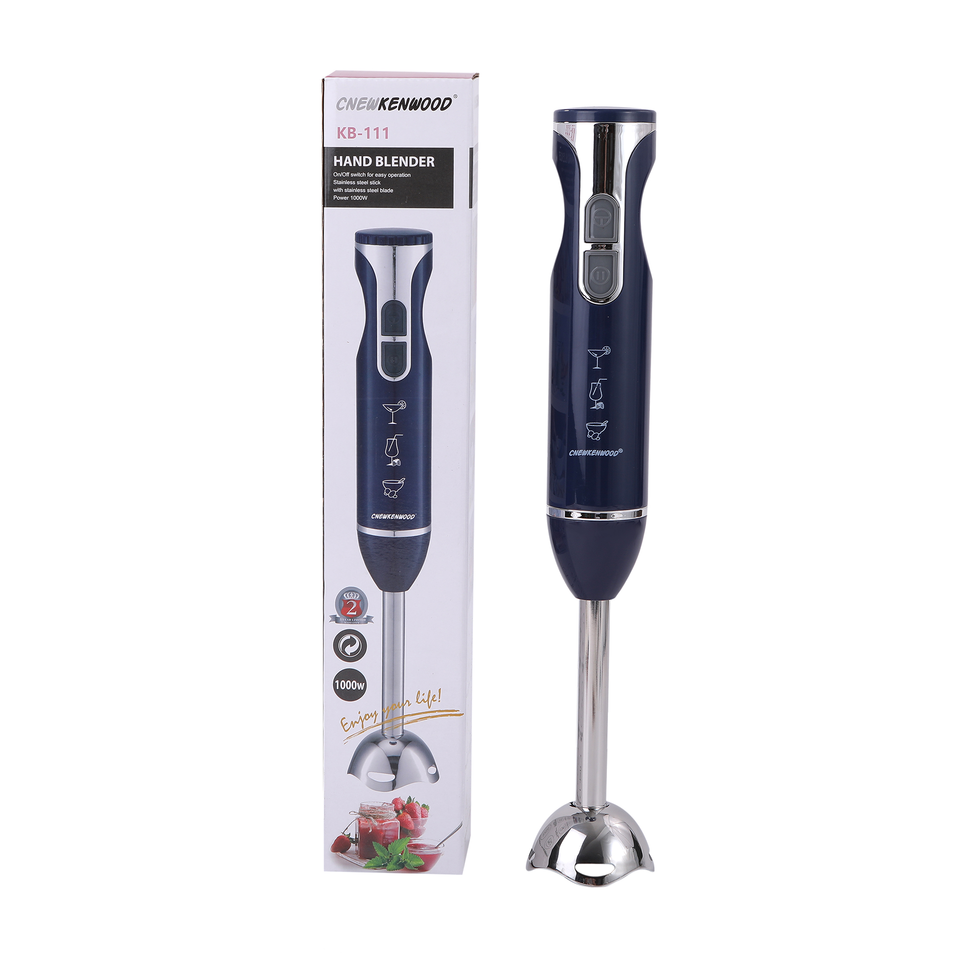 minMAX's new cross-border KB-111 handheld baby food processor and blender Item Picture