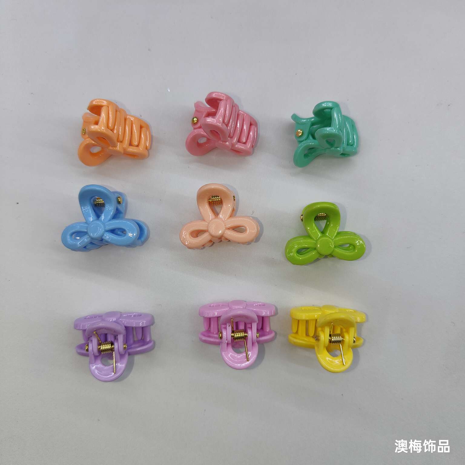 Creative accessories, headwear, hair clips, 2cm neck, sturdy color plastic clips, unique design, hair accessory grab clips, beautiful and elegant clips, exquisite ladies detail image 3