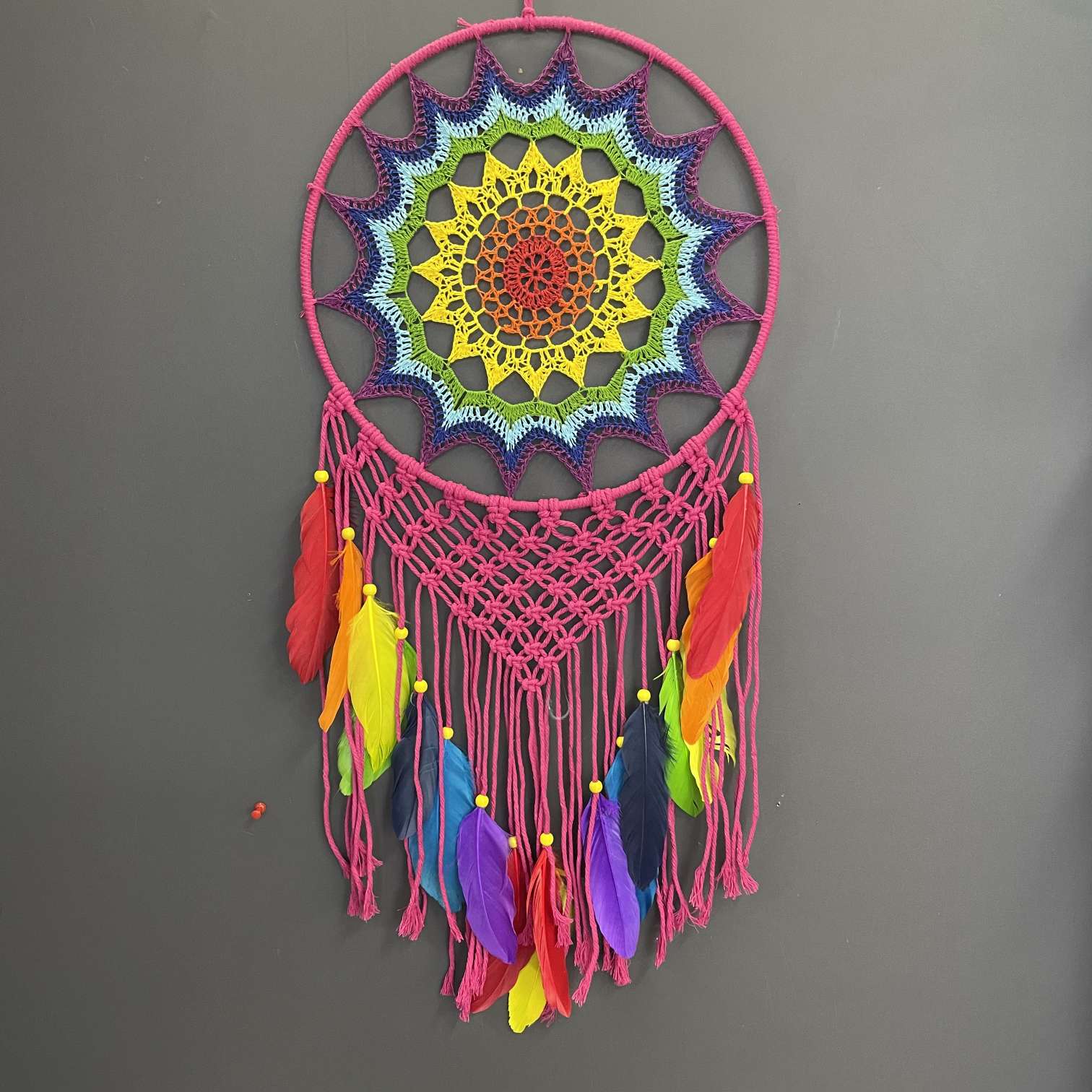 Colorful dreamcatcher, South African style dreamcatcher Application Scenario