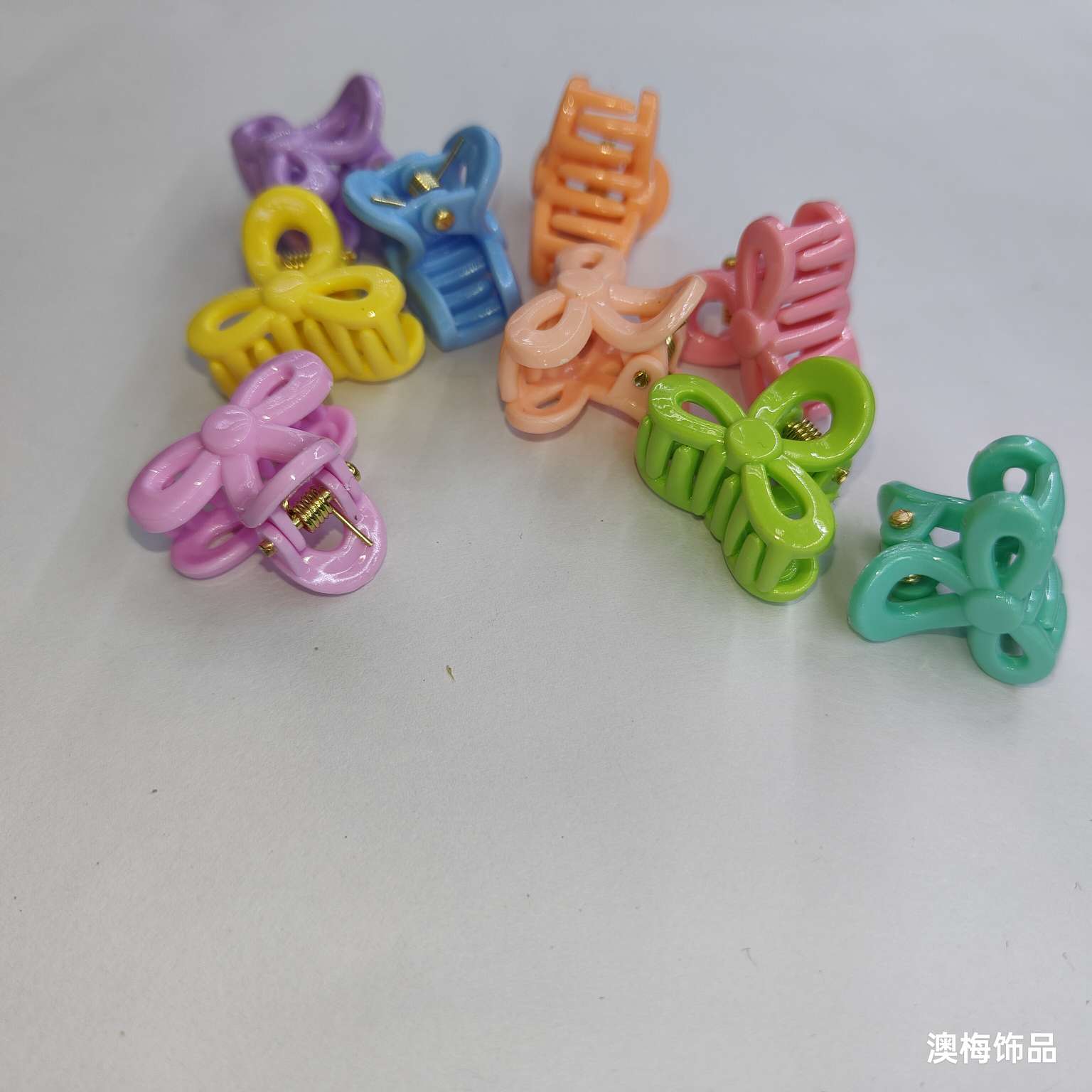 Creative accessories, headwear, hair clips, 2cm neck, sturdy color plastic clips, unique design, hair accessory grab clips, beautiful and elegant clips, exquisite ladies detail image 2
