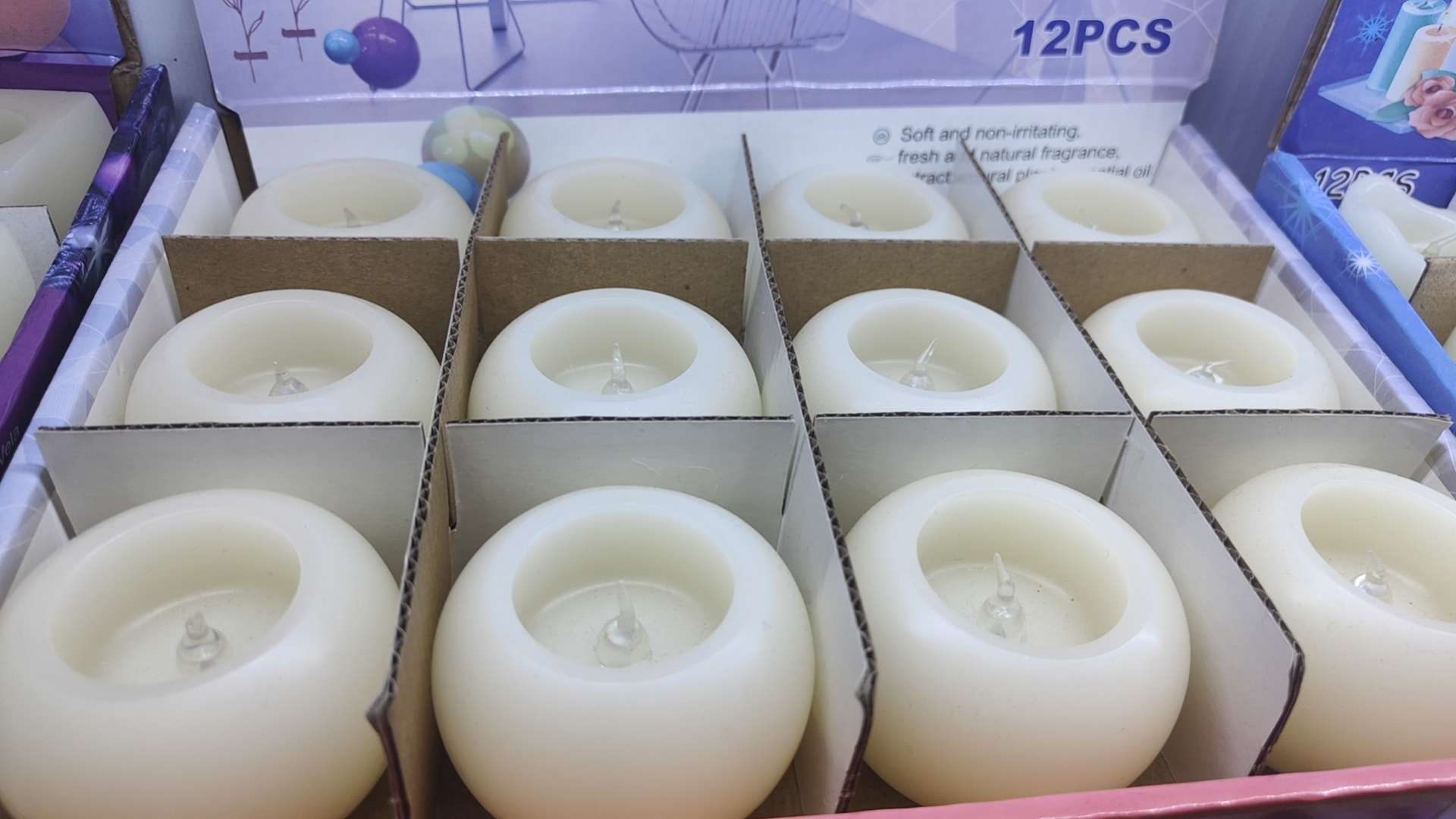 办公室文化气氛布置用品 香薰白蜡烛 生日蛋糕专用蜡烛 提升环境氛围 点缀生活美好时刻