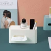 Nordic desktop tissue box, living room coffee table, office tissue box, cute storage Specification image