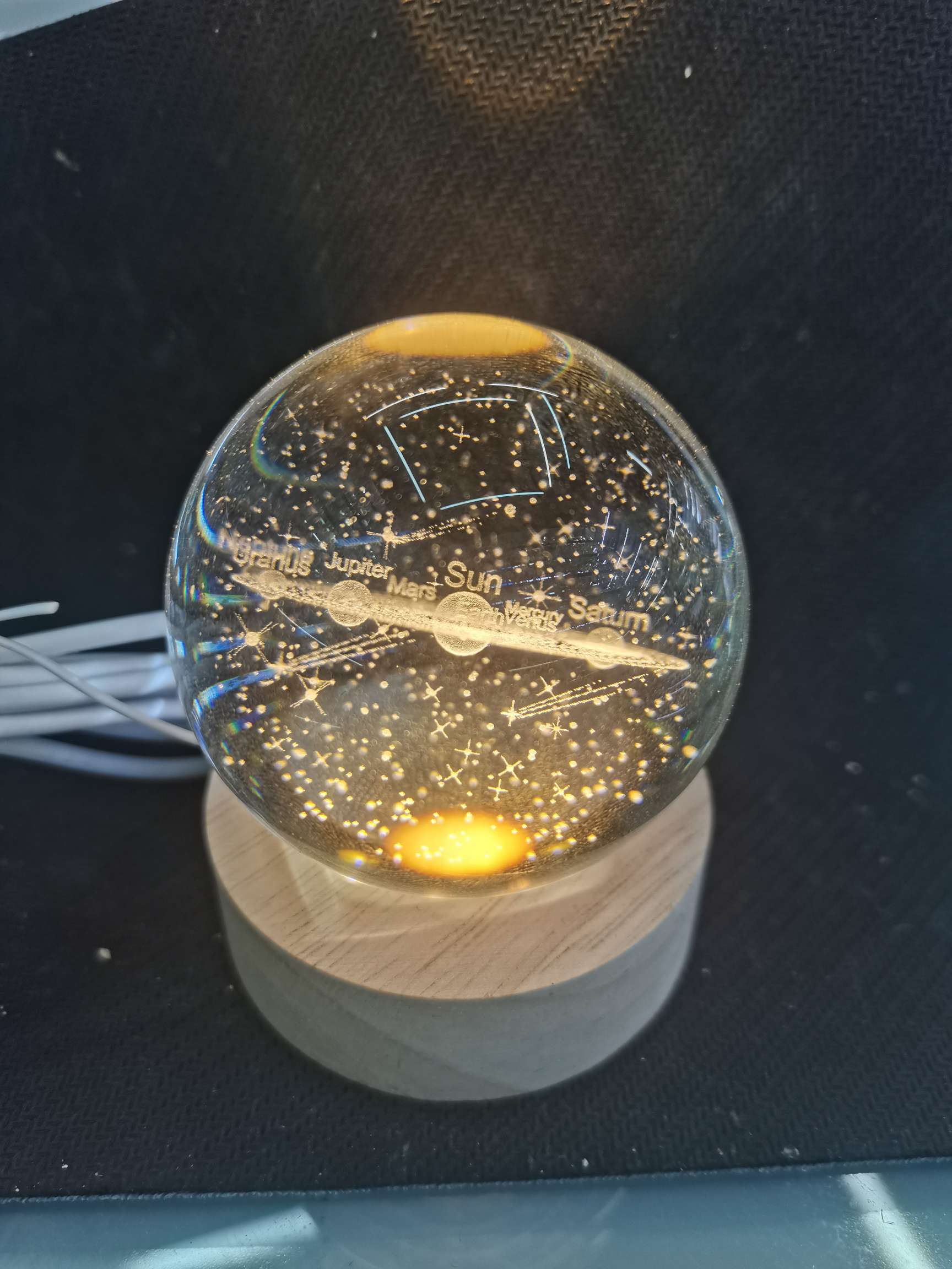 水晶工艺品实物图