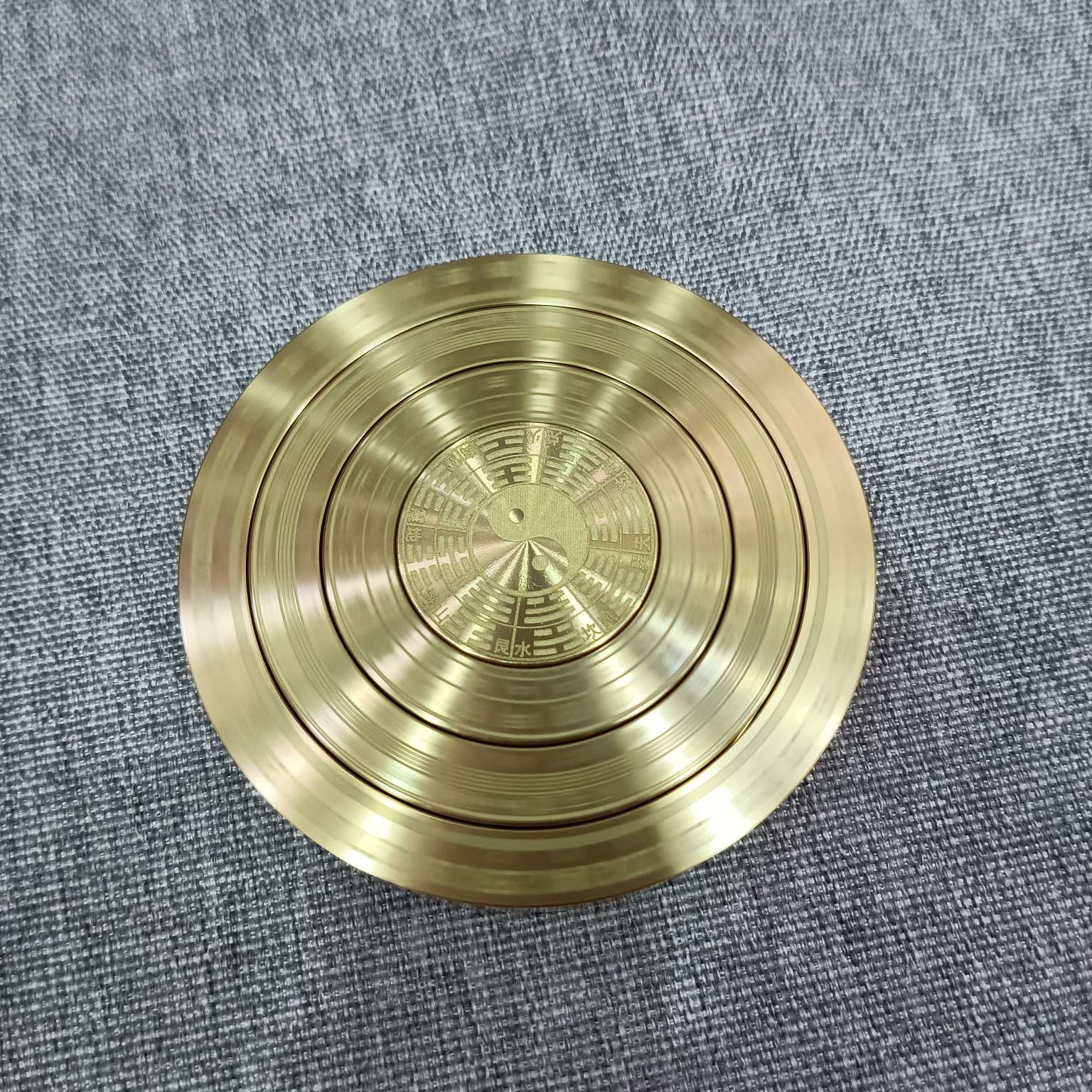 Compass, rotating handle, compass, multi-axis rotating copper compass, octagonal comprehensive compass detail image 3