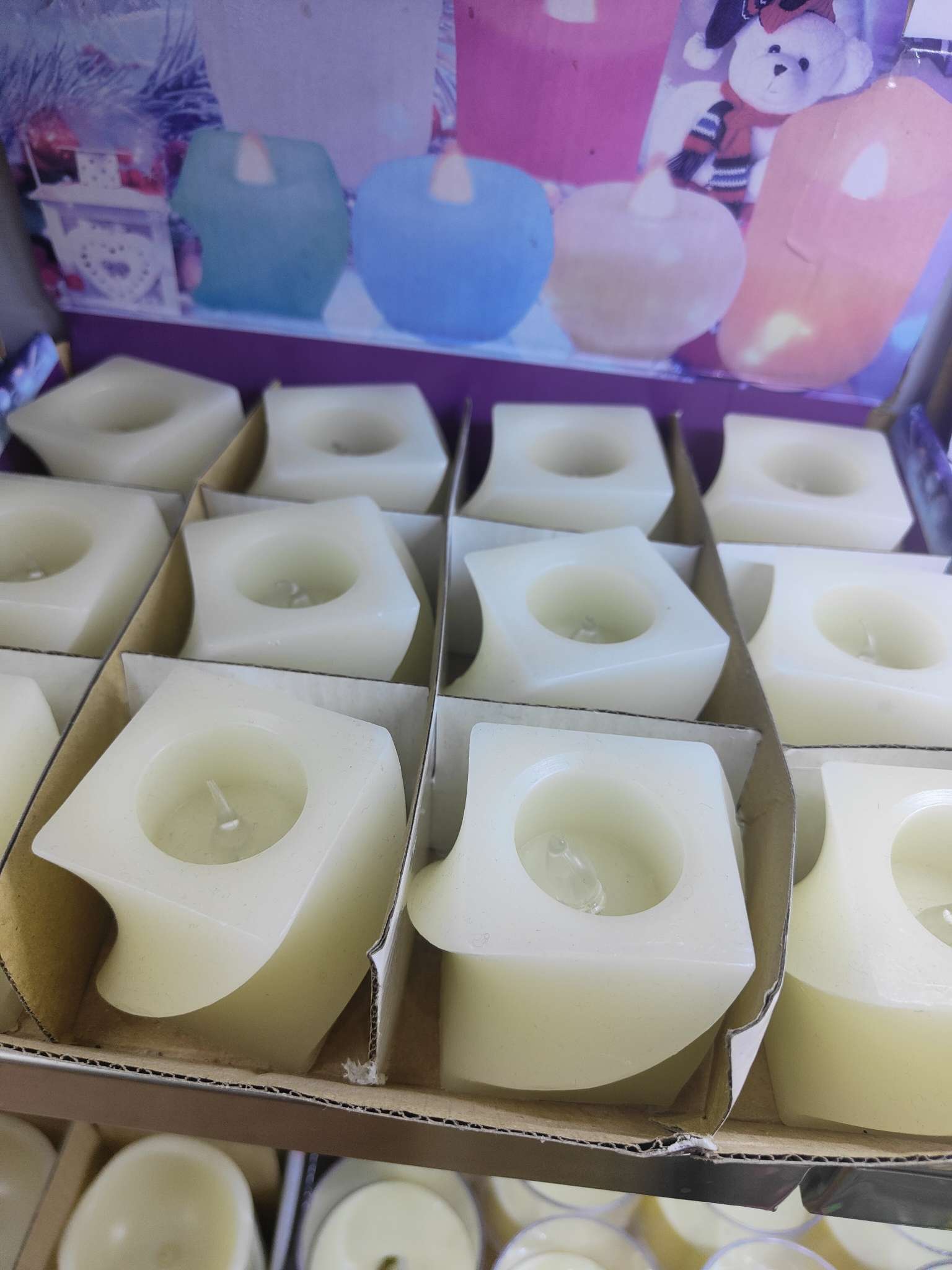 办公室文化气氛布置用品 香薰白蜡烛 生日蛋糕专用蜡烛 点燃生活的小美好