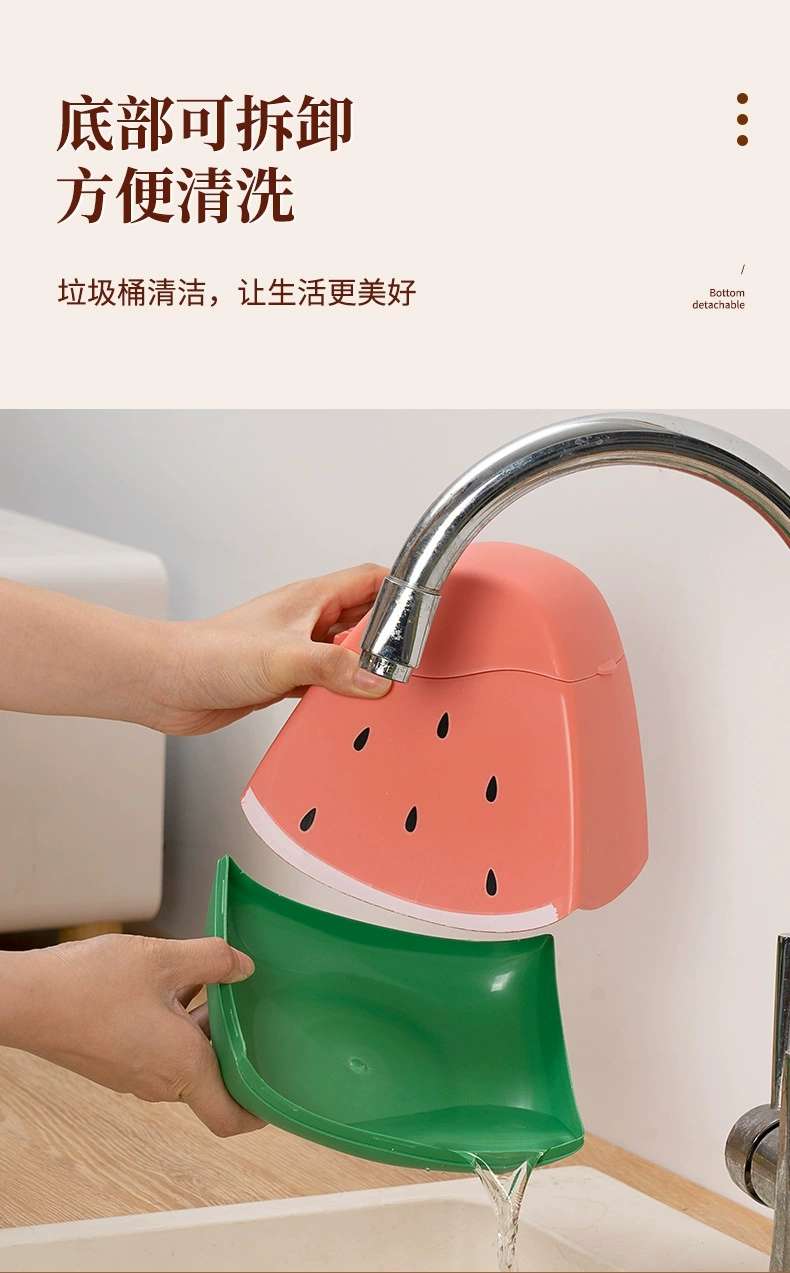 X22-3310 Desktop trash can, a detachable and washable trash can for home use in dormitories, bedrooms, offices, and vehicles detail image 10