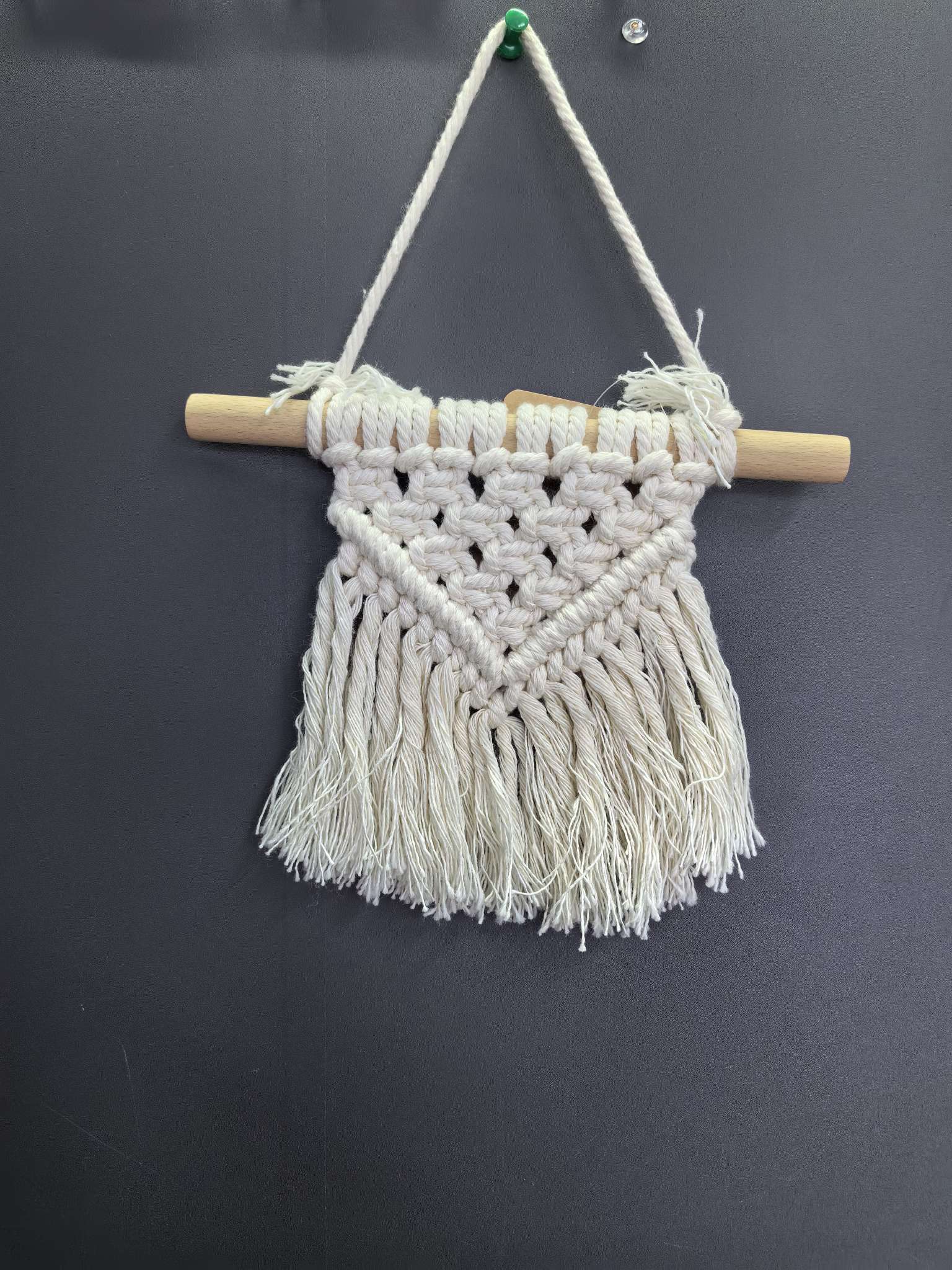 Cotton rope woven tapestry Item Picture