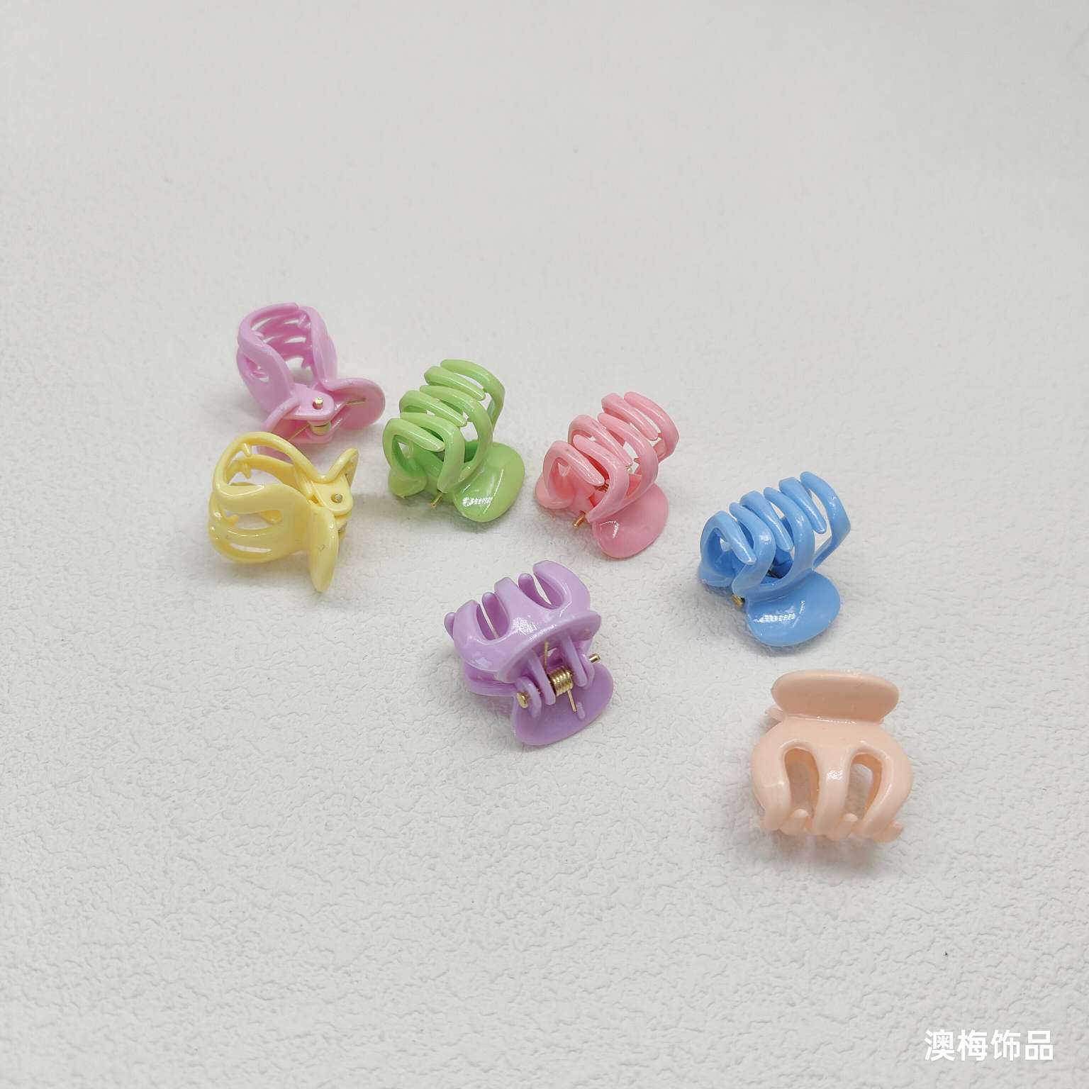 Mini bangs, small hair clips, popular princess hairstyle brdye hair clips, 2cm side hair clips, top clips, Japanese and Korean headwear Item Picture