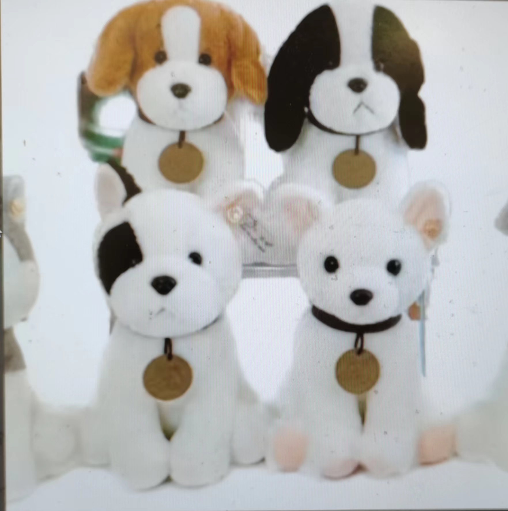 卡通仿真玩具狗毛绒玩具可爱名犬毛绒狗狗哈士奇公仔儿童玩偶