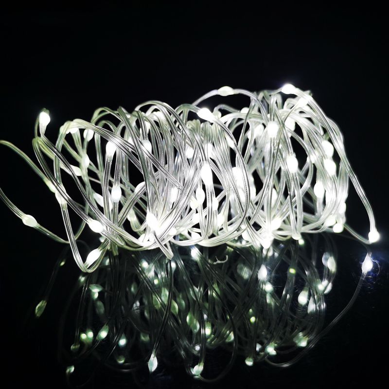 Solar Leather Wire Lights, Led Color Lights, Flashing Lights, String Lights, Christmas Lights, Outdoor Waterproof, Sun-Proof, Knot-Free, 10 To 100 Meters Specification drawing