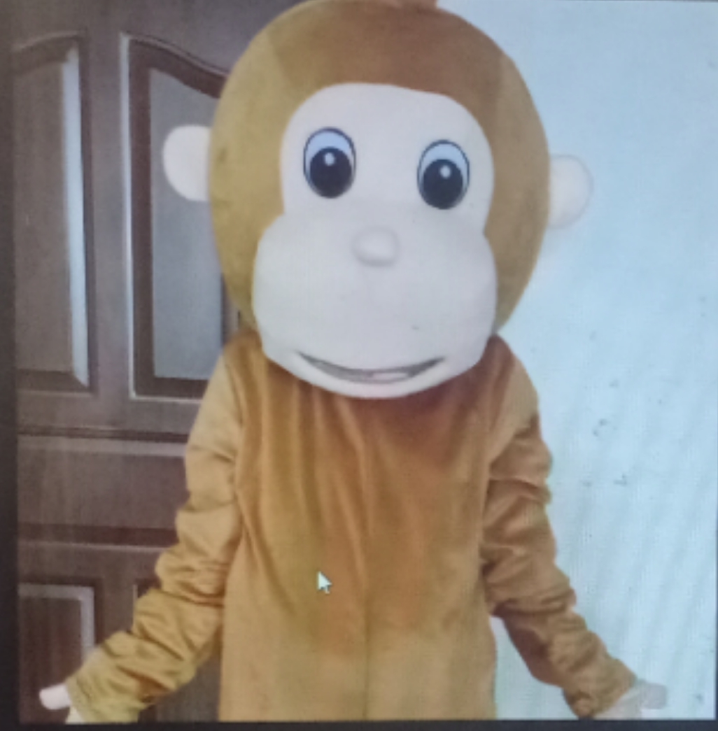 幼儿园舞台剧动物表演服儿童可爱猴子套装服饰六一节日演出连体服