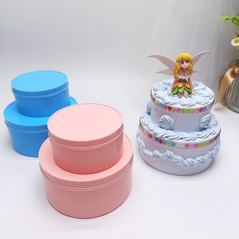 一次性透明首饰盒/首饰盒/耳饰盒/包装/珍珠首饰盒白底实物图