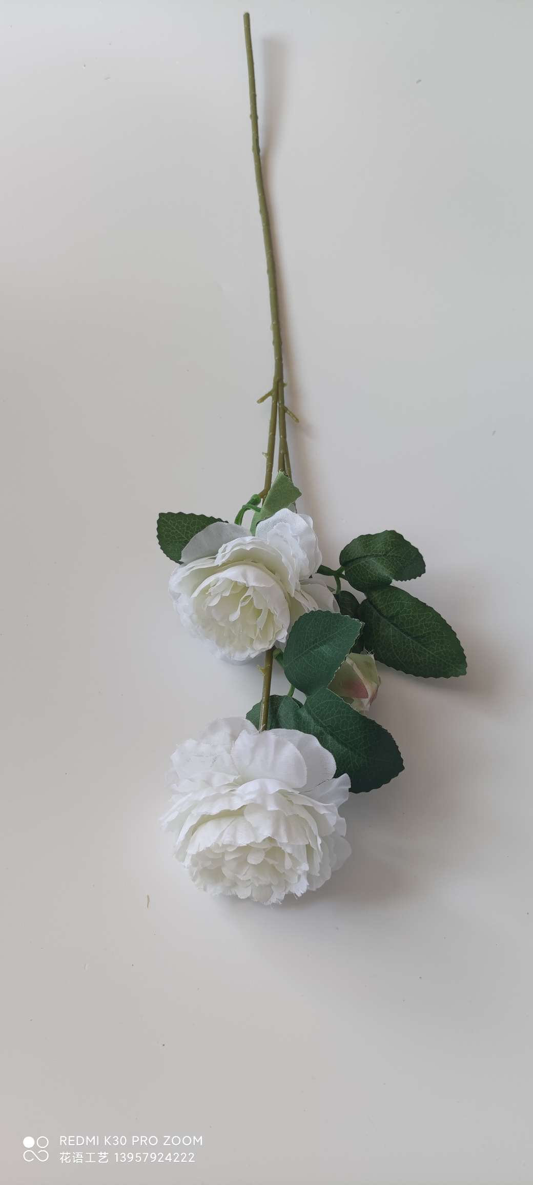 Rosas flores falsas flores simuladas (lirios flores combinadas) flores en seda hogar salón mesa decoración decoración detail image 15