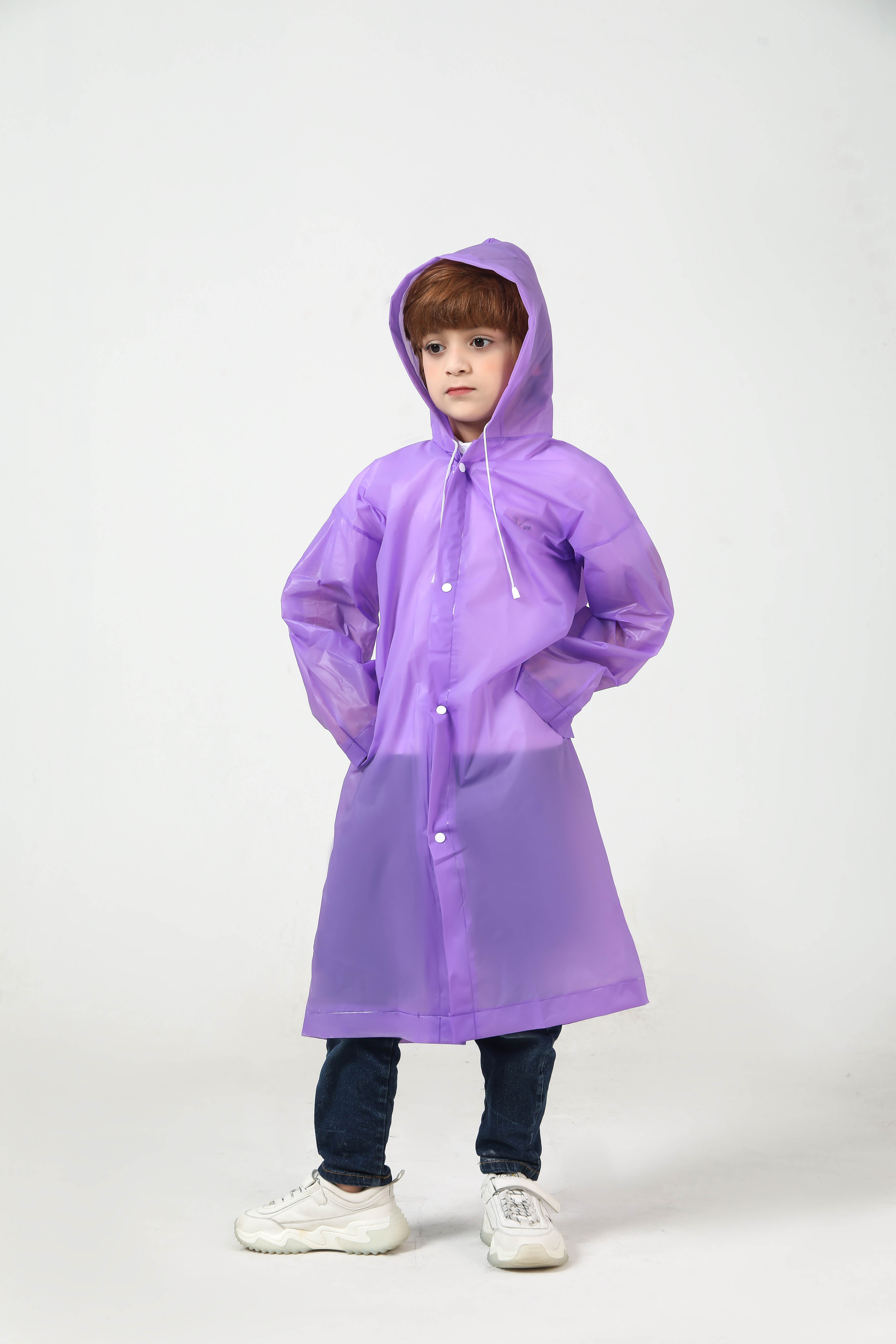 一次性雨衣/雨衣精品/雨衣儿童长款户外/儿童连体雨衣/反光衣户外细节图