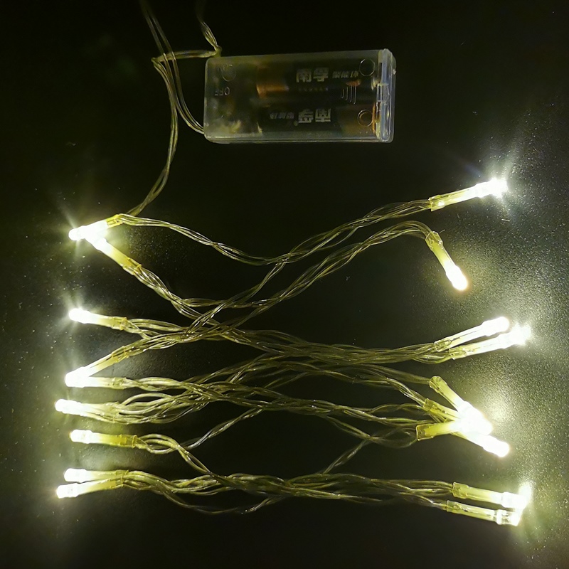 照明/灯具灯饰/珠子灯串/灯串/结婚彩灯白底实物图