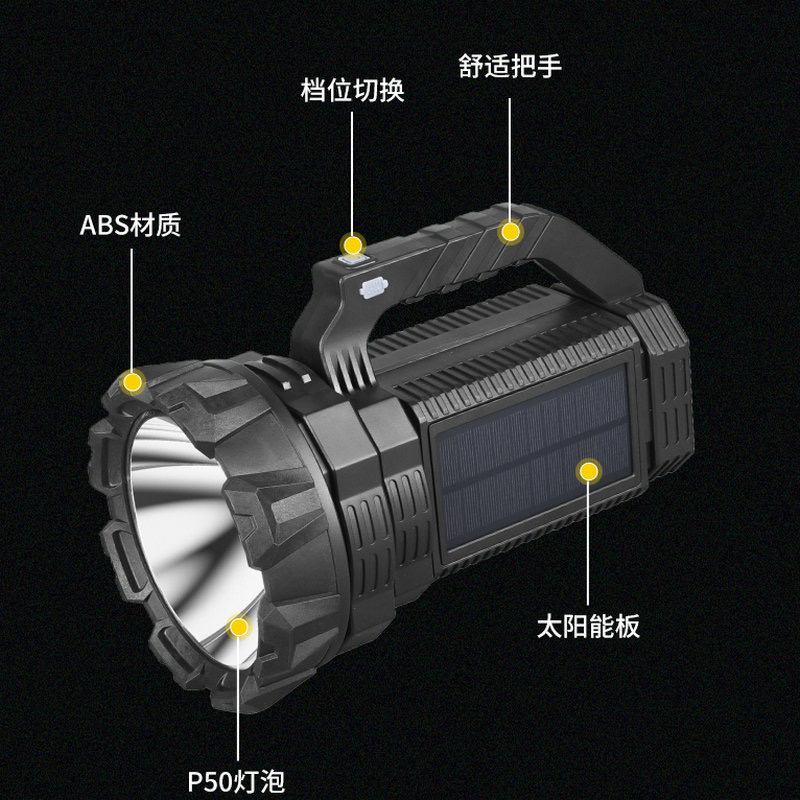 充电露营灯/探照灯/电筒产品图