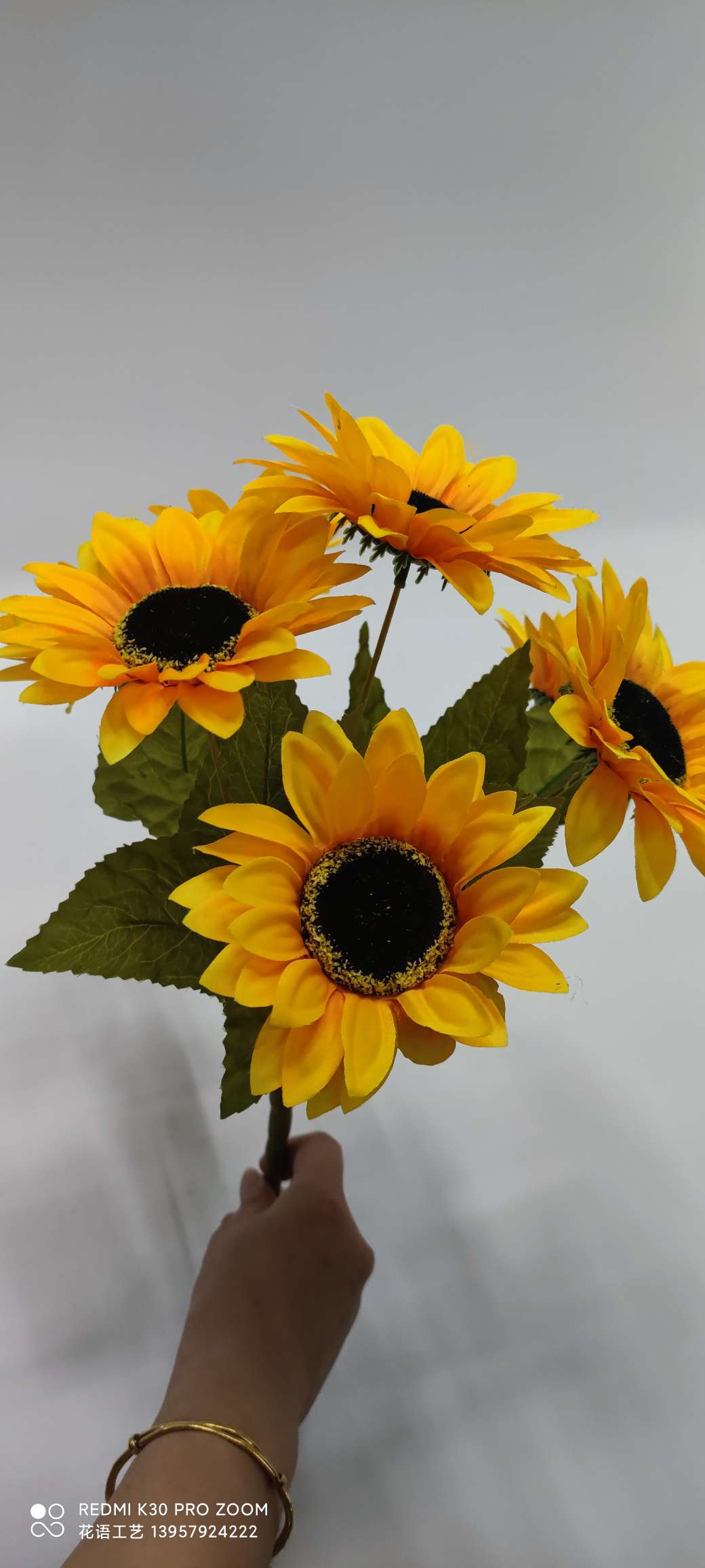 Simulation Flower Sunflower Sunflower Wedding Home Small Flower Fake Flower Simulation Bouquet Spot Wholesale undefined