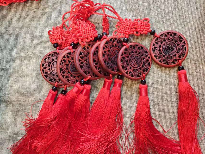 桃木汽车挂件保平安，一路顺风，一帆风顺，顺顺利利白底实物图