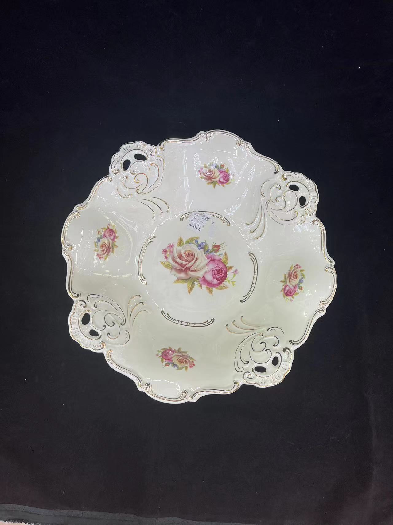 路由器整理盒/托盘/玻璃盘/路由器整理神器/阿拉伯茶具产品图