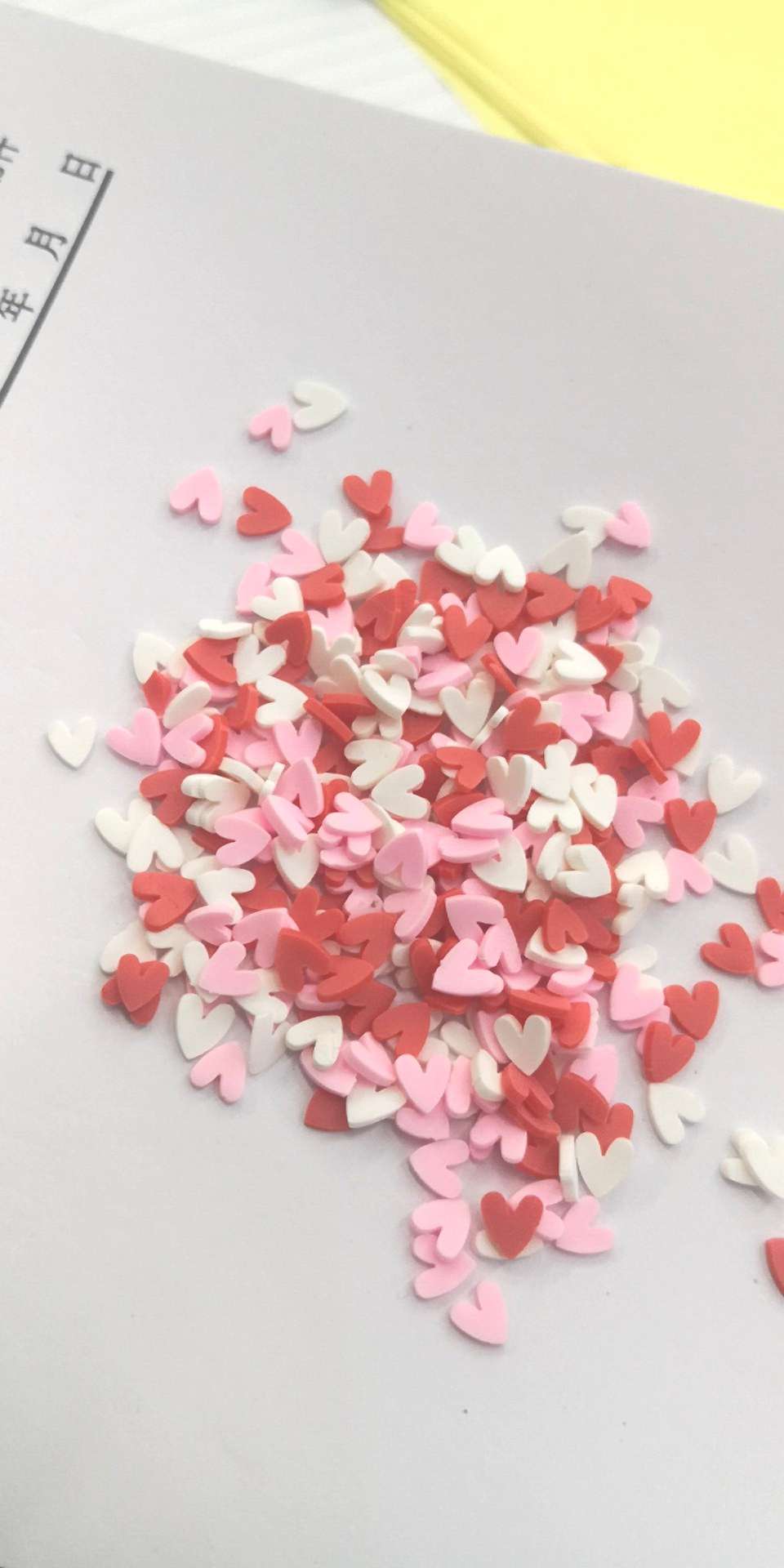 5MM soft clay plum blossom slices, DIY handcrafted accessories, jewelry accessories, early childhood education handcrafted accessories, handicraft decorative accessories, 500g packaging detail image 6