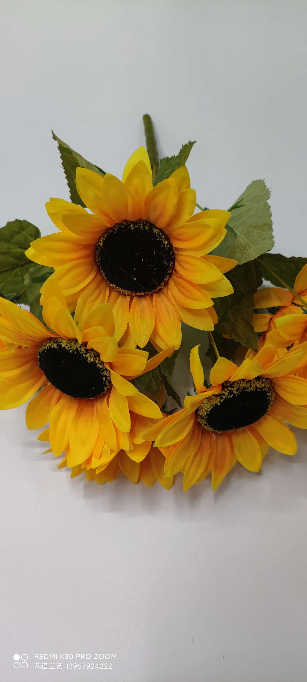 Simulation Flower Sunflower Sunflower Wedding Home Small Flower Fake Flower Simulation Bouquet Spot Wholesale undefined