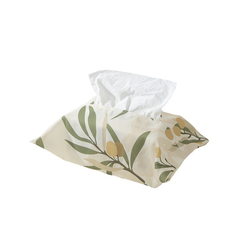 Light luxury and high-end living room tissue box, bathroom tissue box, napkin box, car wall-mounted portable tissue bag Item Picture