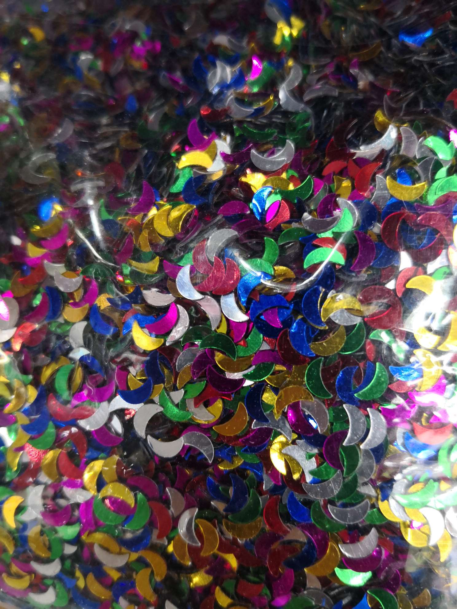 12*22树叶银底深色款亮片，饰品配件，DIY手工亮片，工艺品配件，500包装详情图9