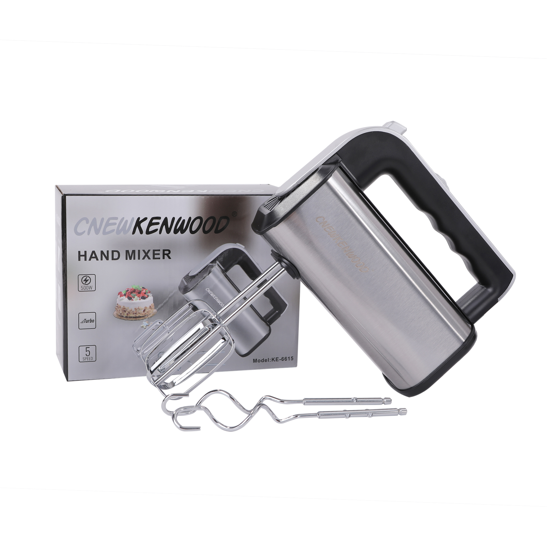 min MAX Factory Direct sales household blender, electric cream maker, egg beater, cross-border KE-6615 Item Picture