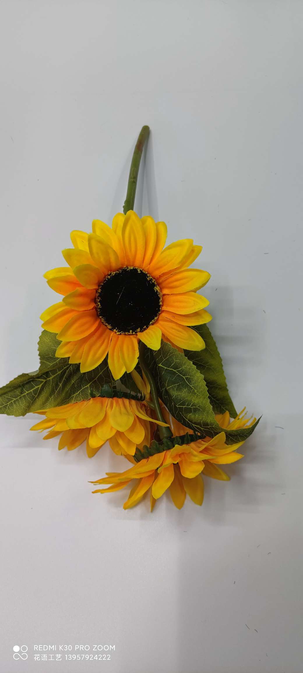 Simulation Flower Sunflower Sunflower Wedding Home Small Flower Fake Flower Simulation Bouquet Spot Wholesale Application Scenario