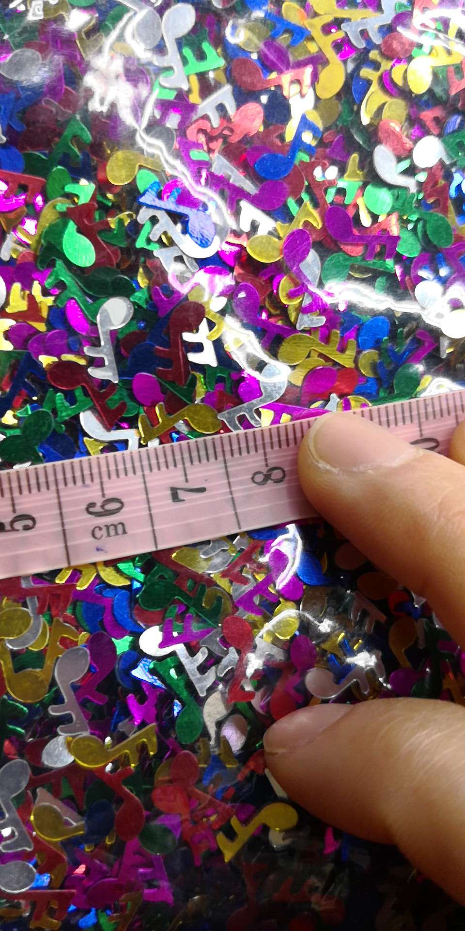 12*22树叶银底深色款亮片，饰品配件，DIY手工亮片，工艺品配件，500包装详情图3