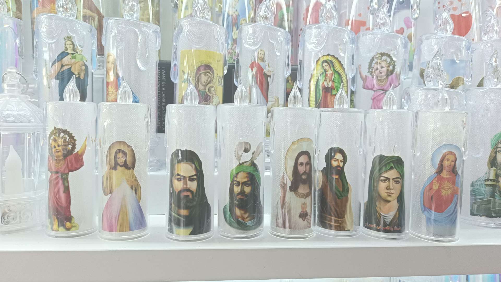 LED蜡烛灯 带图蜡烛灯 节日蜡烛 日用蜡烛灯