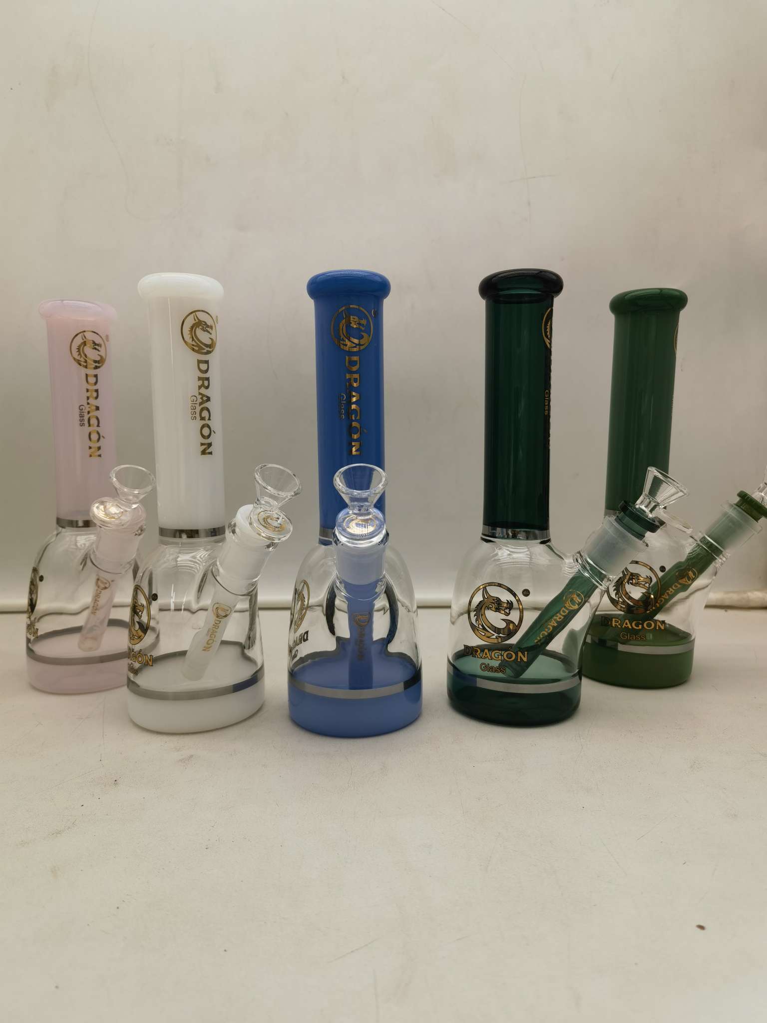 烟具 玻璃水烟 彩色烟斗